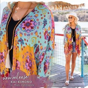 Maya Patchwork Kimono - Grace and Lace